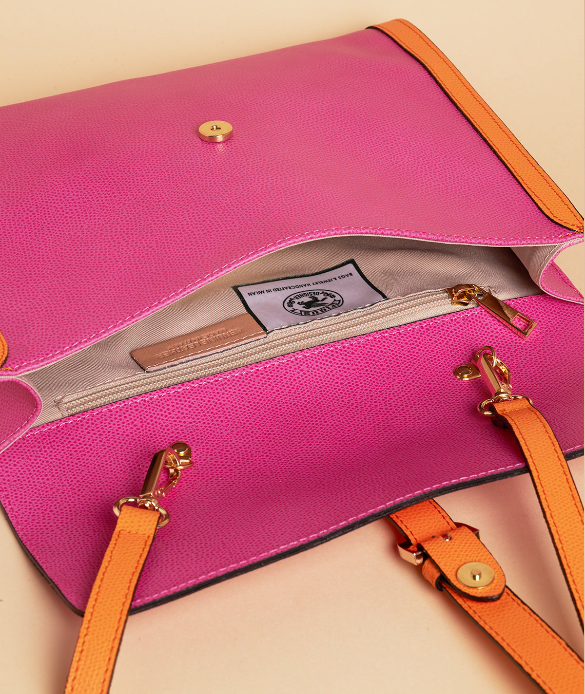 #colore_fucsia e arancio