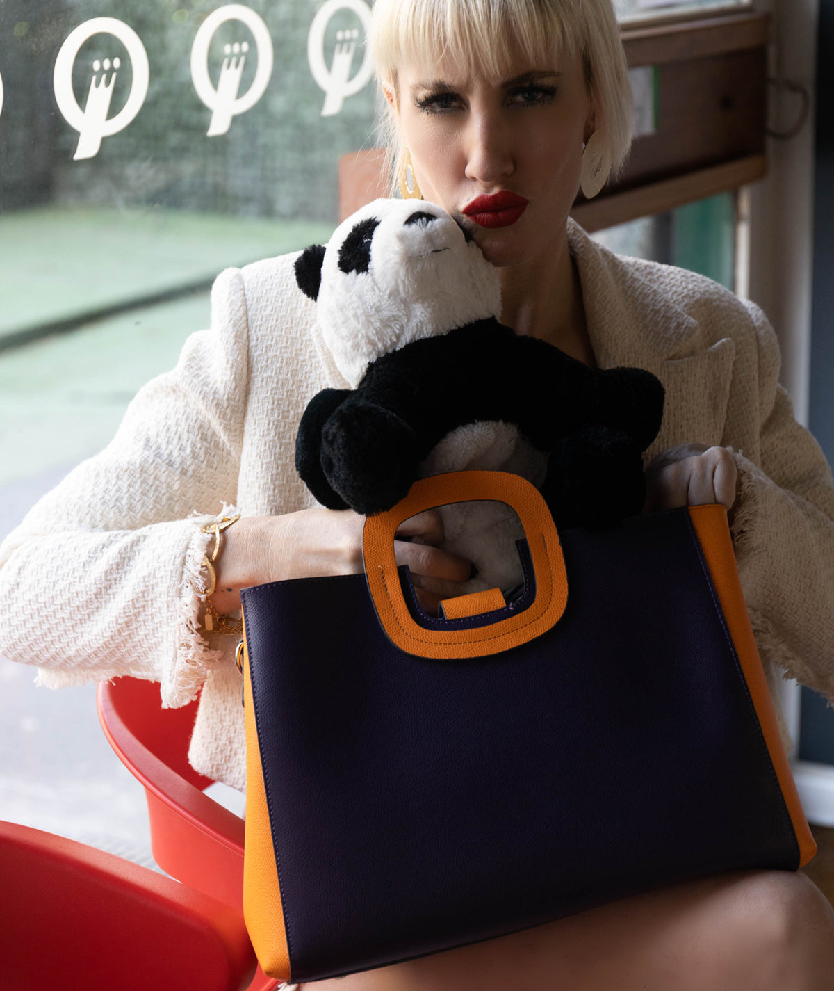 #colore_viola e arancio