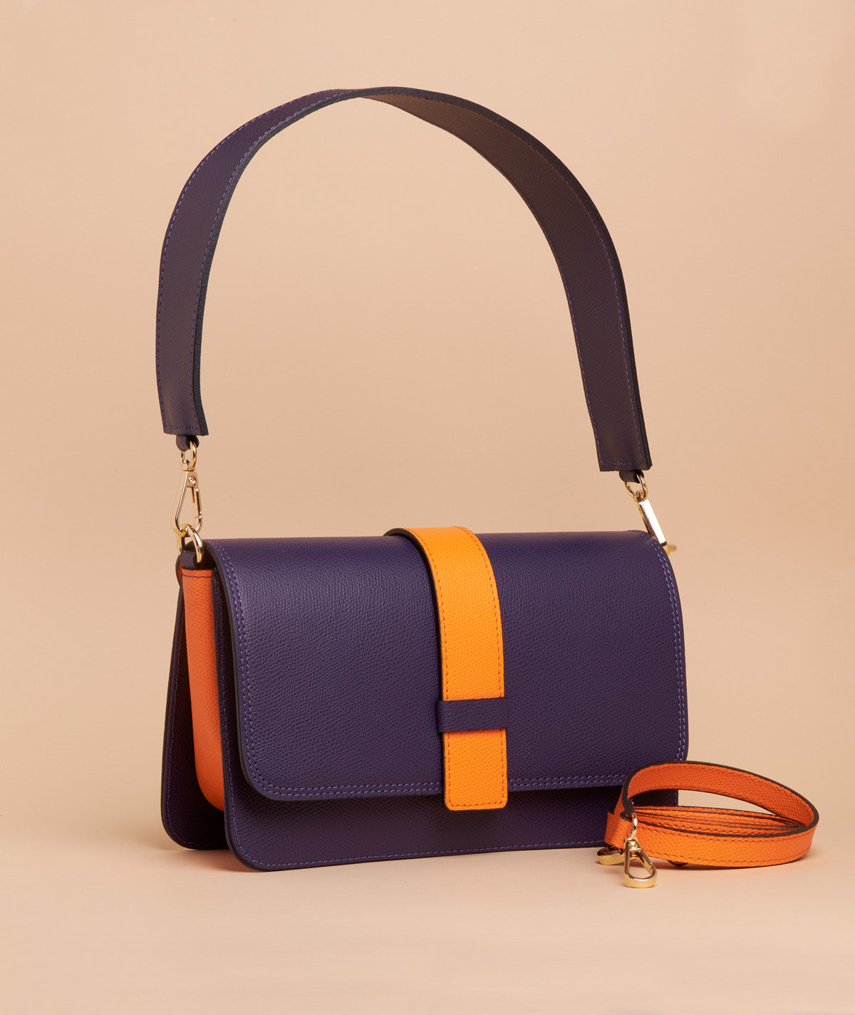 #colore_viola e arancio