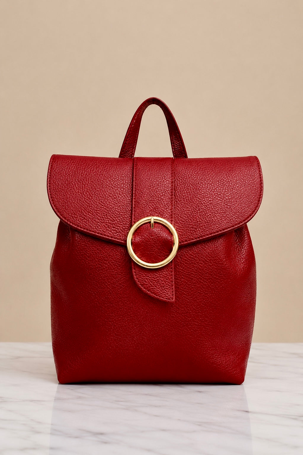 Figus Soft Leather Backpack
