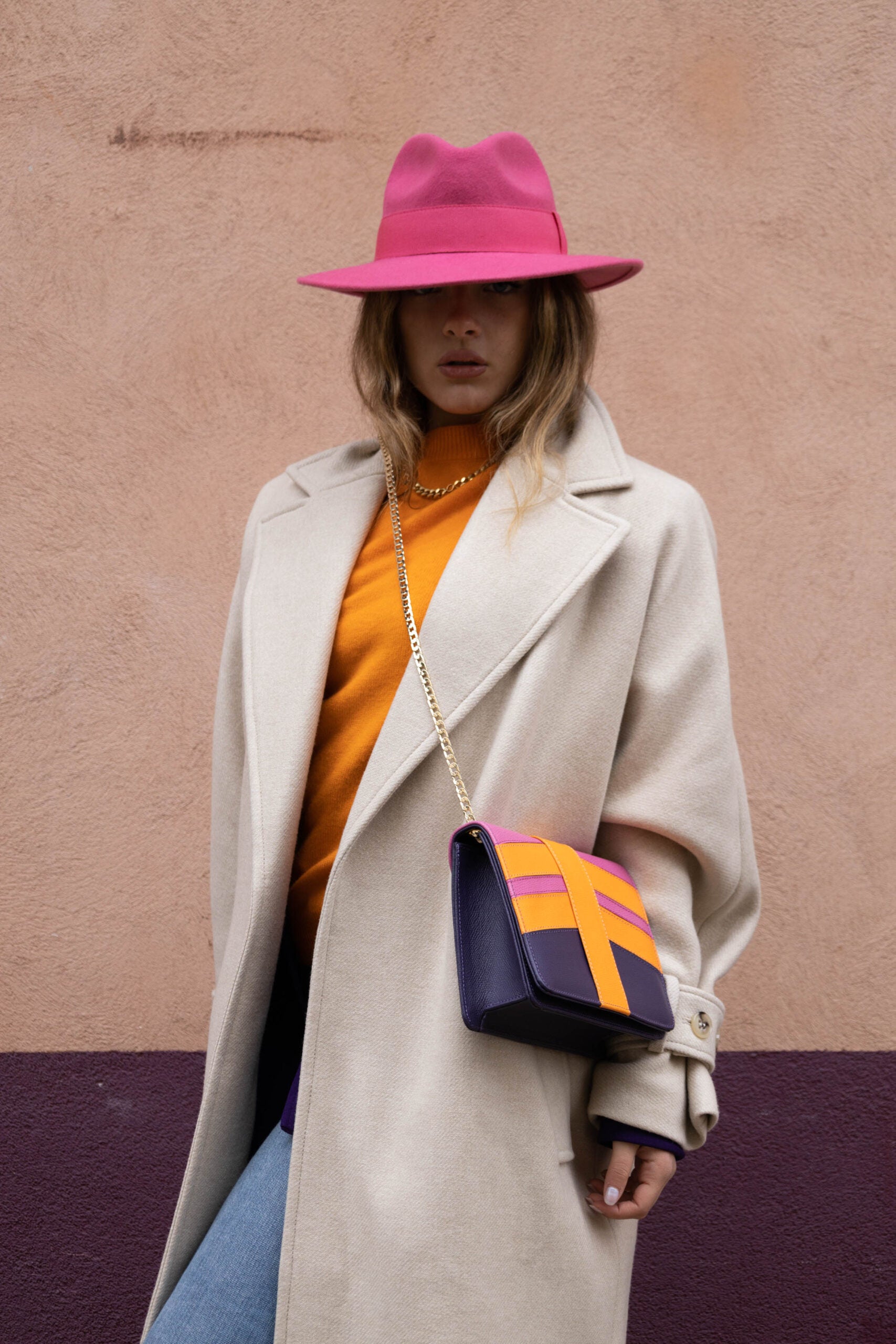 #colore_purple, orange and pink