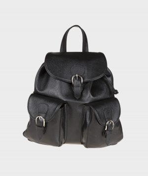Figus 2t Backpack large leather black